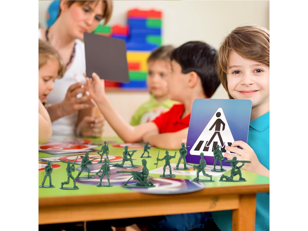 kvalitní sada vojáčků letiště